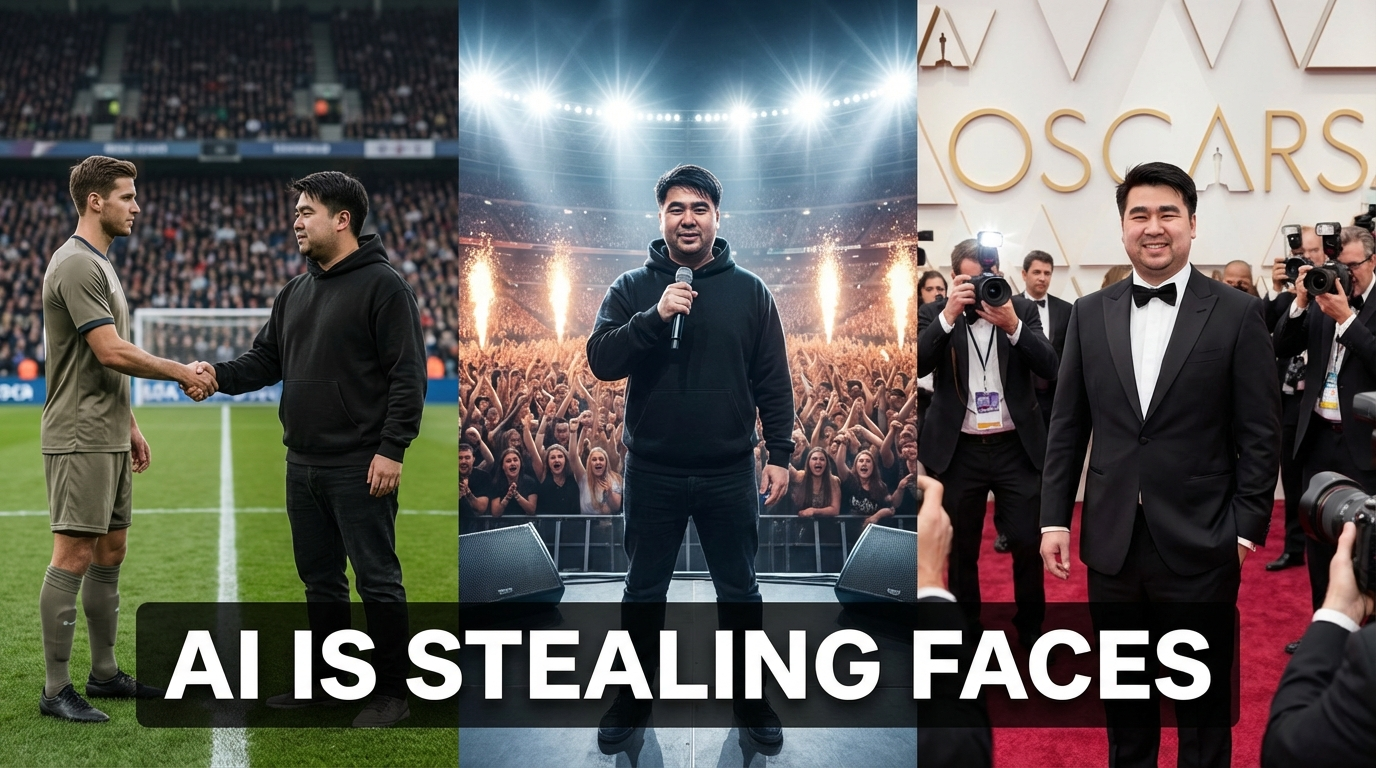 AI is stealing faces. And no one's stopping it.