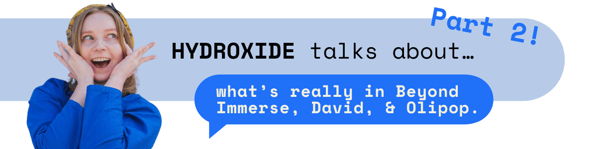 Hydroxide talks about...