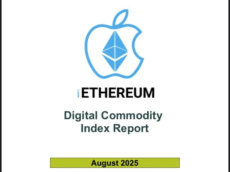 August 2025 iEthereum Digital Commodity Index Report