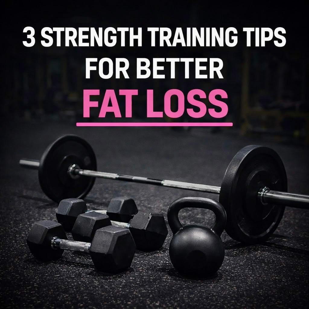 3 Strength Training Tips for Better Fat Loss 