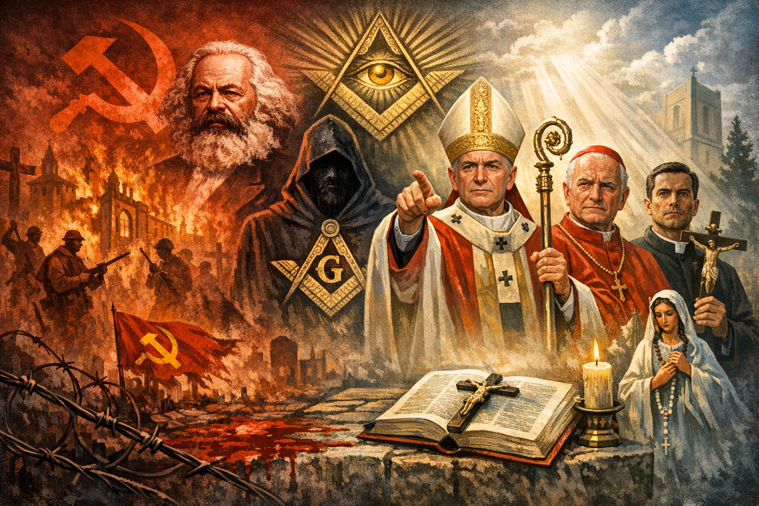 Postura de la jerarquía eclesiástica ante los enemigos del catolicismo