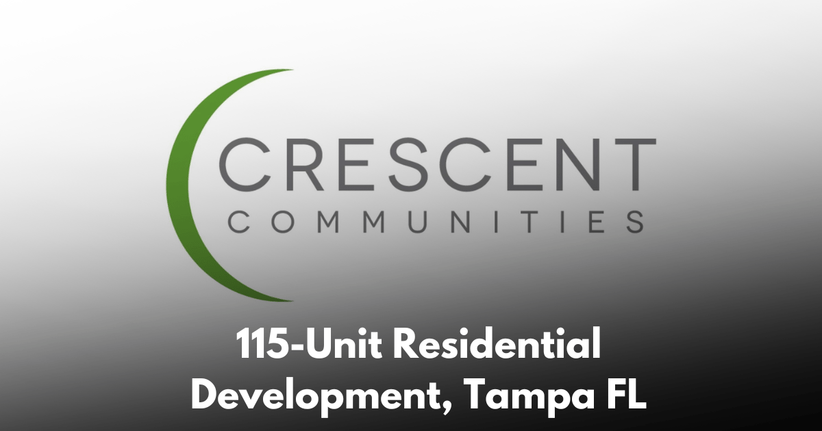 Crescent Breaks Ground on 115-Unit BTR Townhome Community Near Tampa
