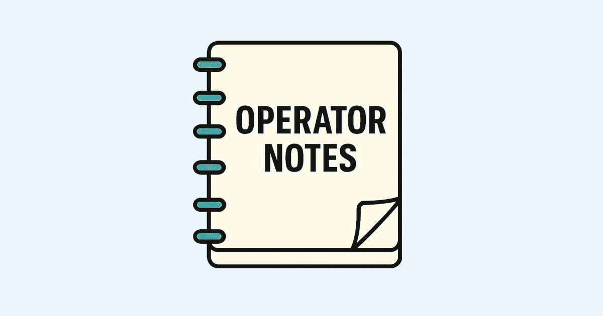 [Note #1] How to Launch an Internal AI Lab and not die trying