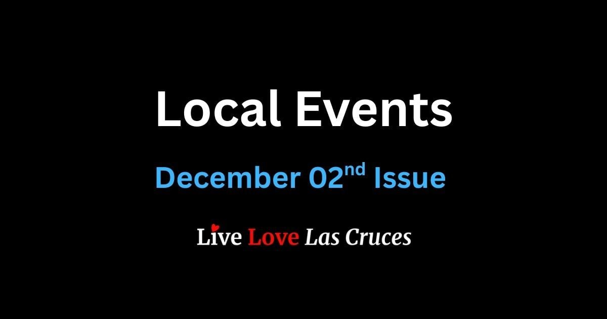 ❤️ Local Happenings December 02nd