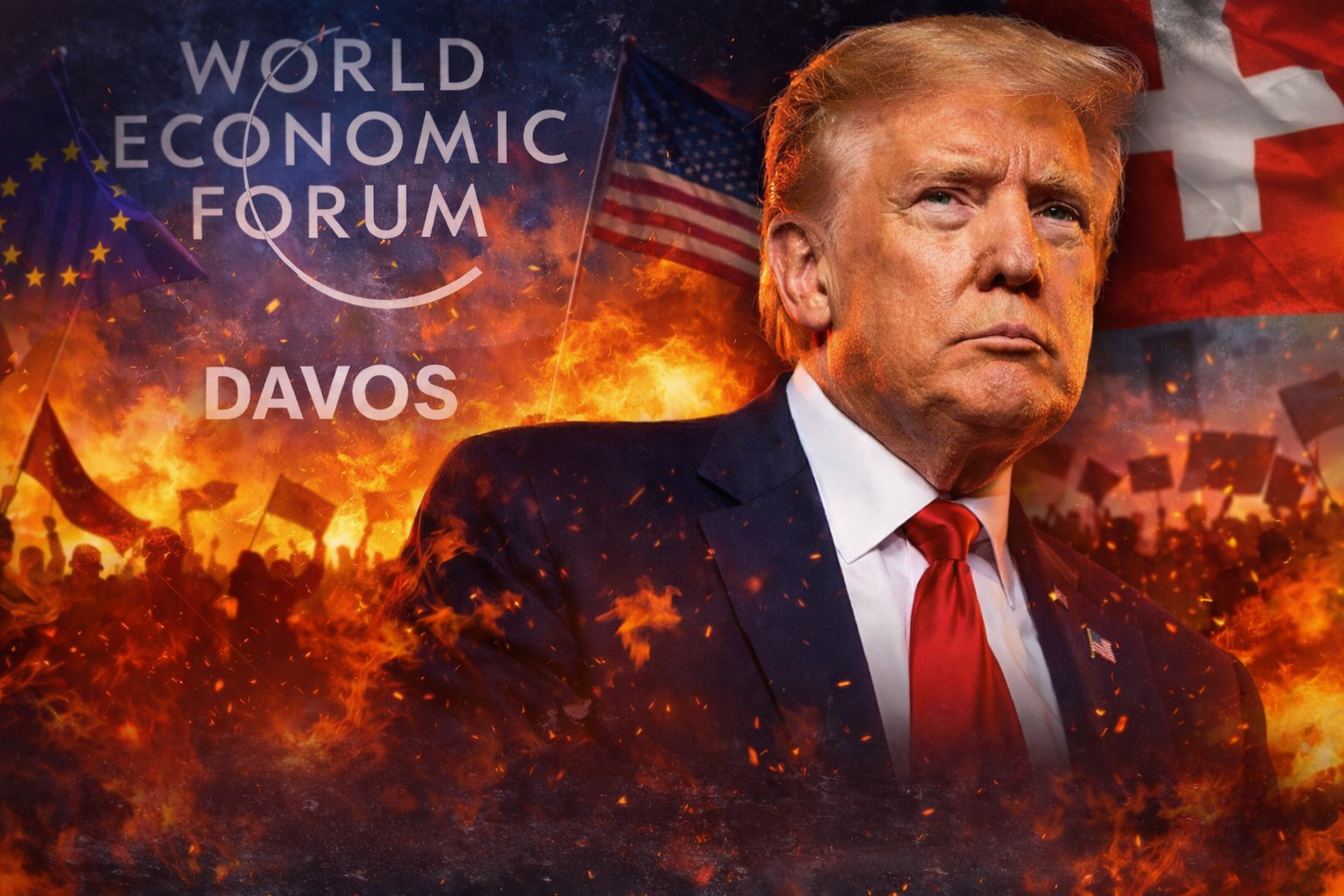 Trump Storms Davos, Declares Globalization Has Failed