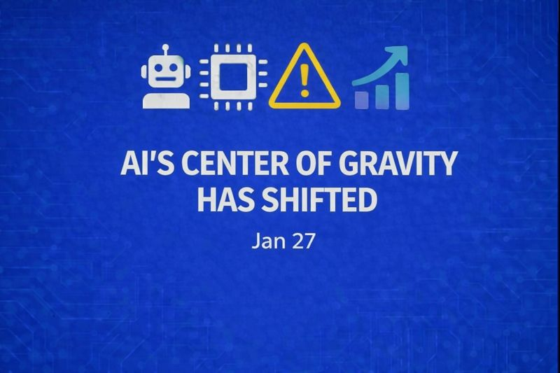 AI’s Center of Gravity Has Shifted