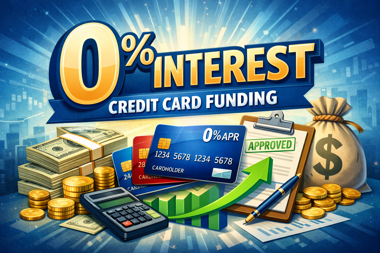 How to Get 0% Interest Credit Cards for Property Investment or Marketing/Advertising Expenses