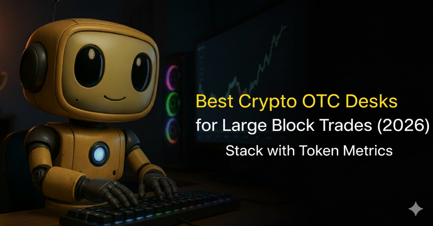 Best Crypto OTC Desks for Large Block Trades (2026)