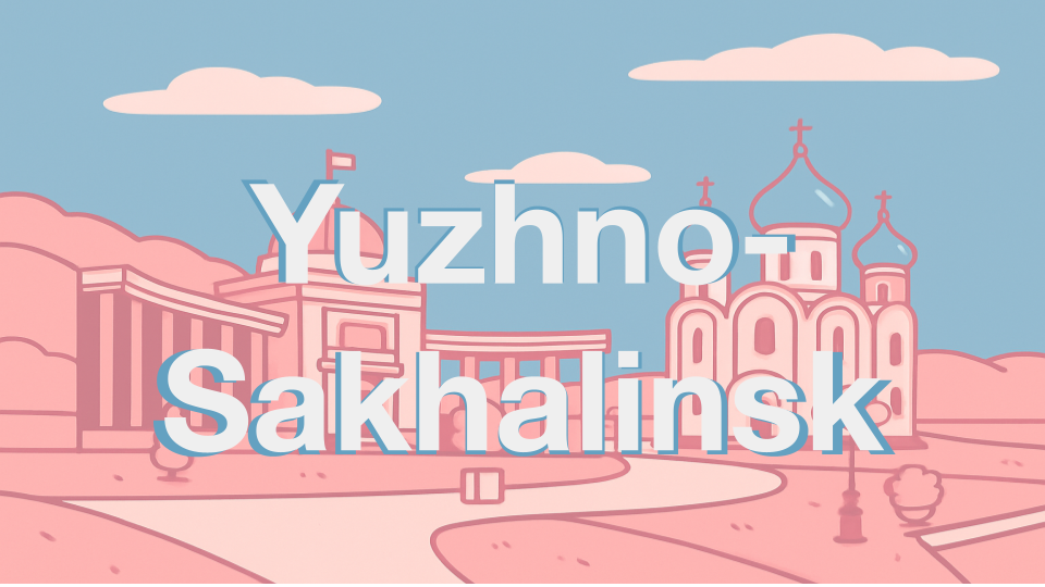 Yuzhno-Sajalinsk in Russia