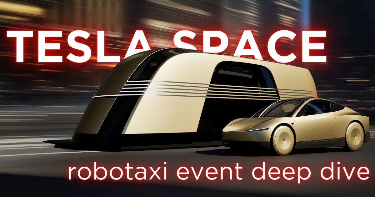 All the tiniest details of the Tesla Robotaxi and event