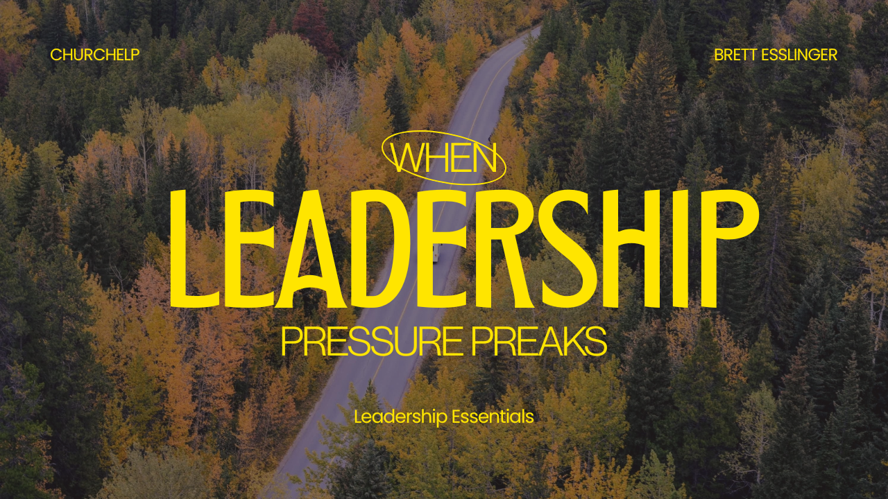 When Leadership Pressure Peaks