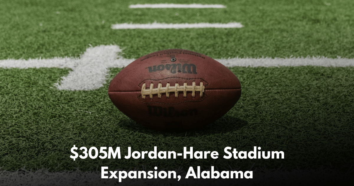 Auburn Approves $305M Jordan-Hare Stadium Expansion With Seven-Story North Endzone Tower