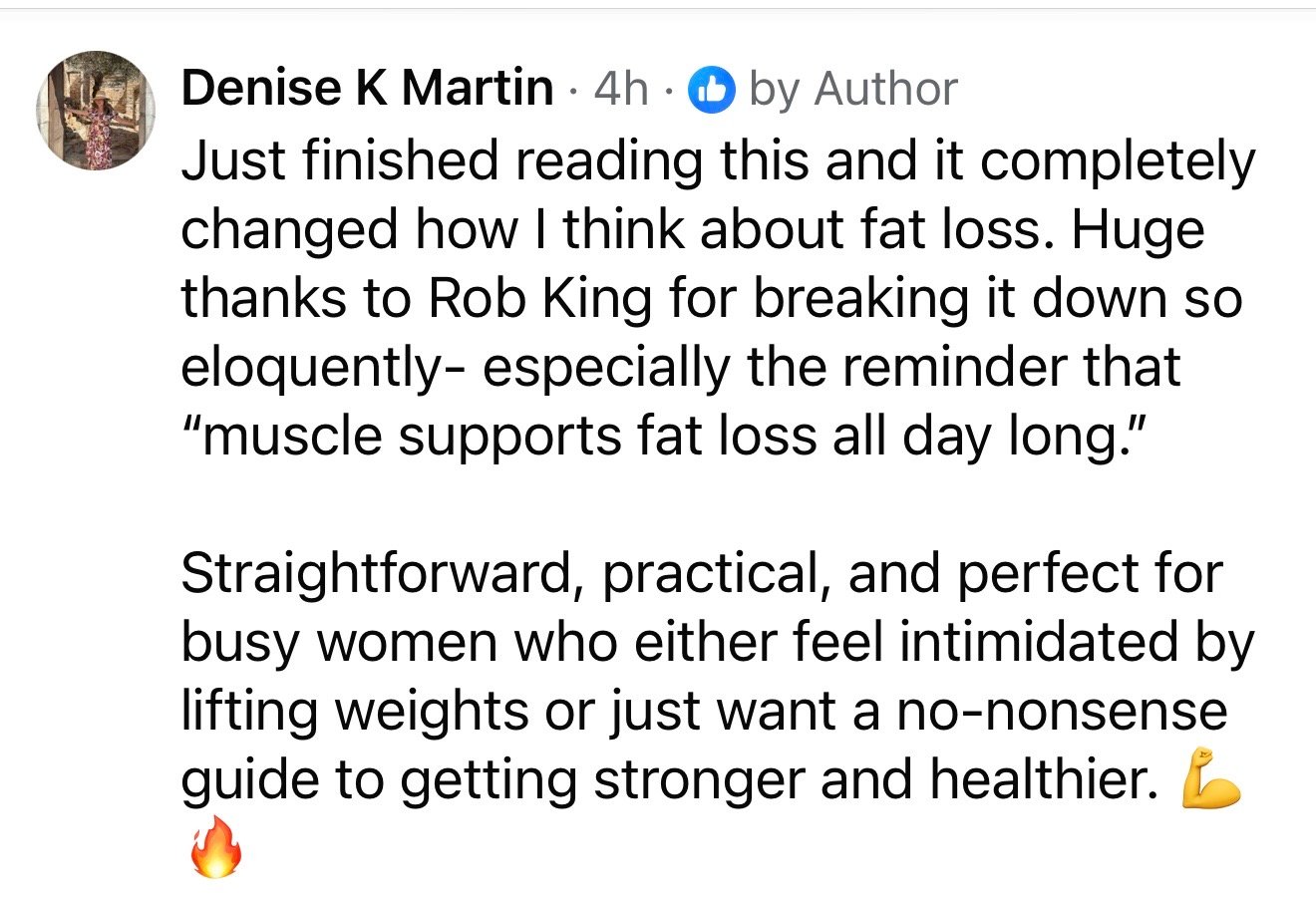 It Completely Changed How I Think About Fat Loss