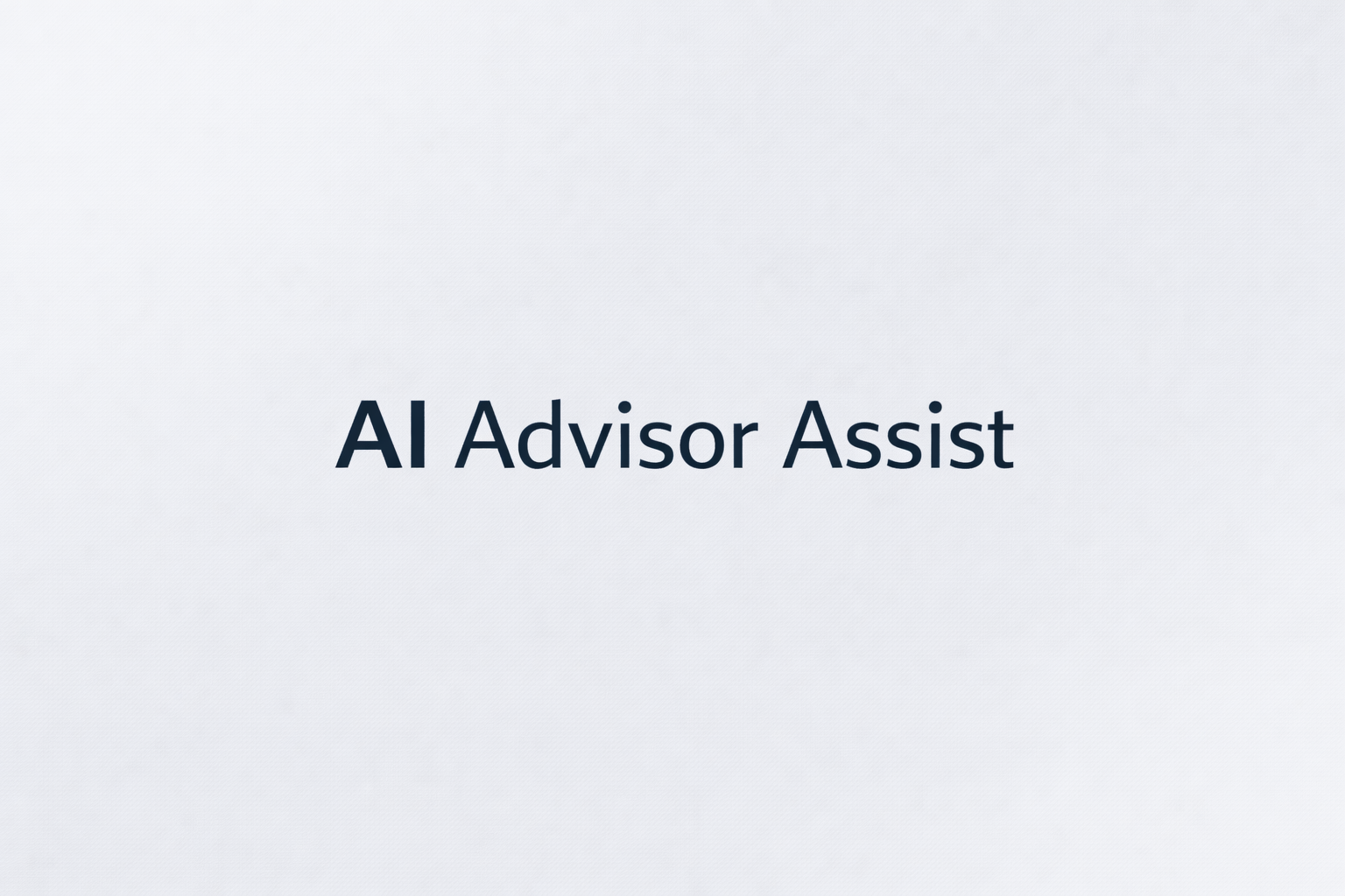 AI WealthTech Weekly Briefing