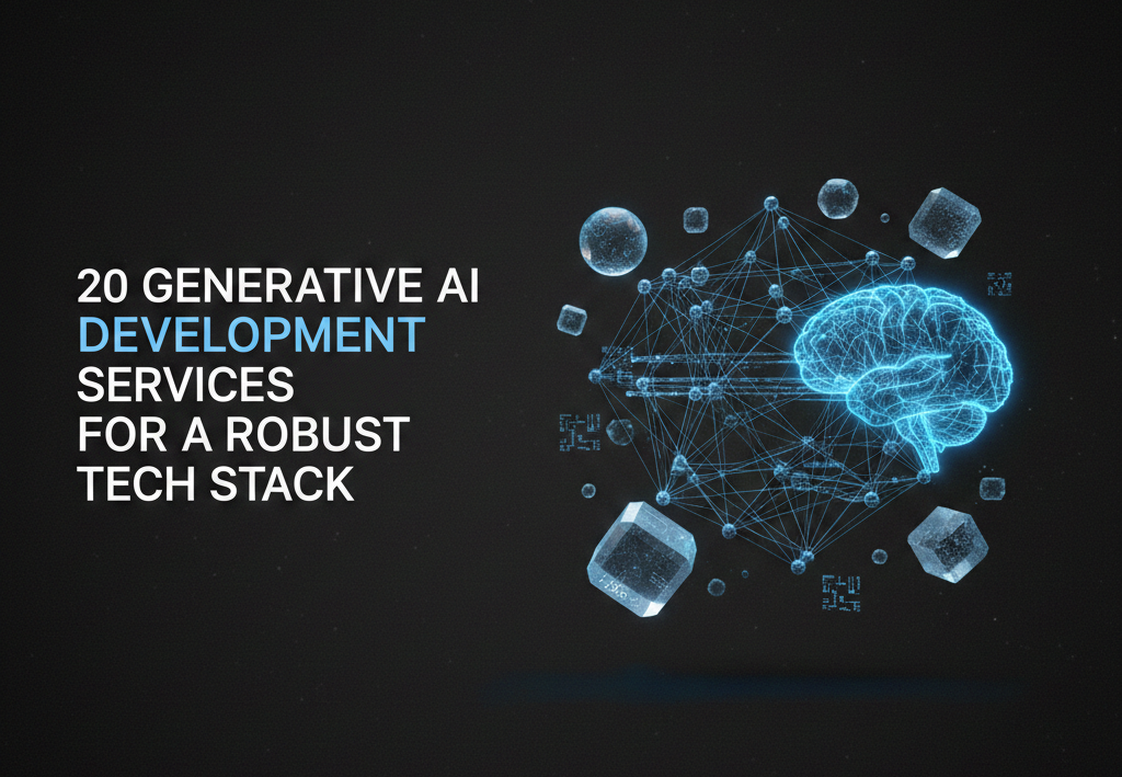 20 Generative AI Development Services for a Robust Tech Stack