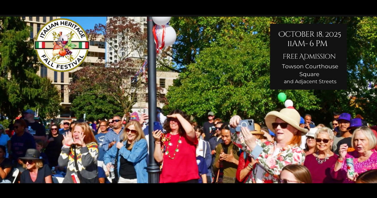 Italian Heritage Fall Festival Returns to Towson in 2025: A Celebration of Tradition, Food, and Community