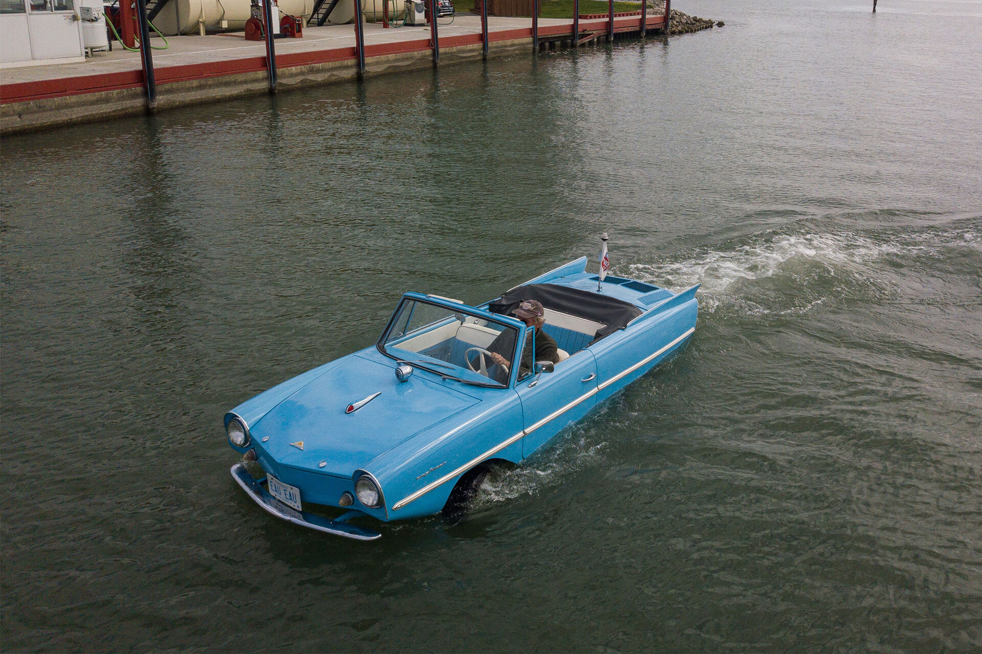 This Adorable (and Seaworthy) Amphicar Goes Up For Auction