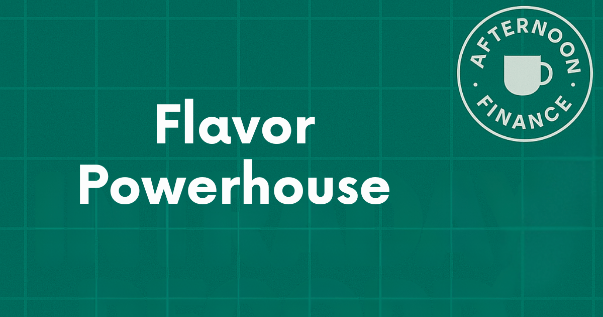 🕟 Flavor Powerhouse