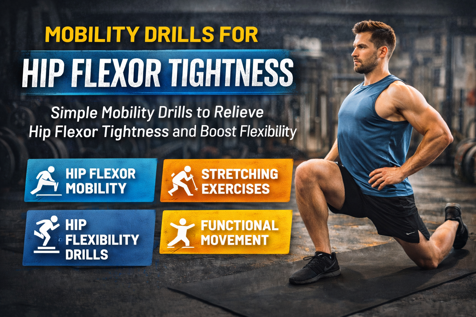 Mobility Drills for Hip Flexor Tightness