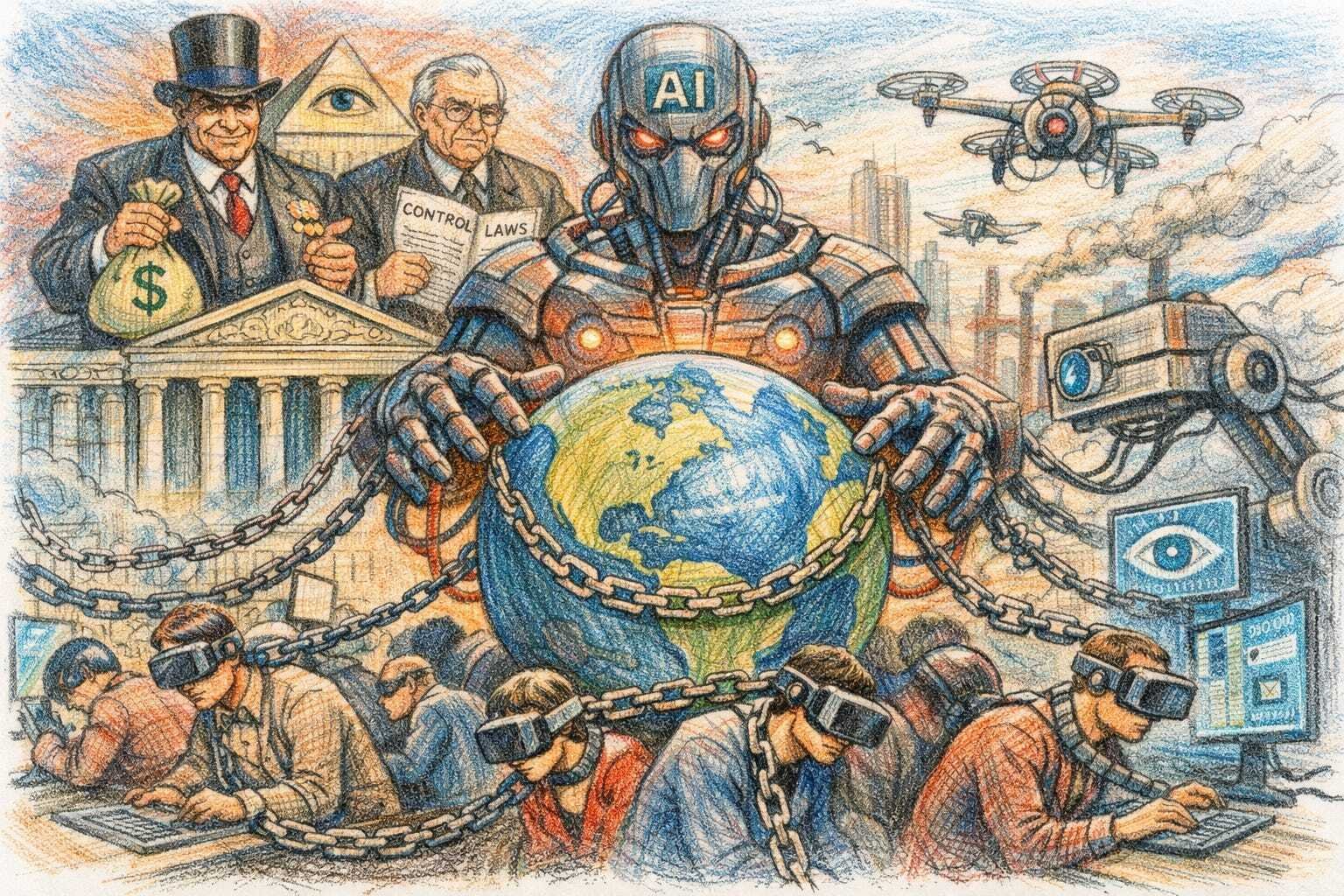 The AI Human Hybrid: Interregnum