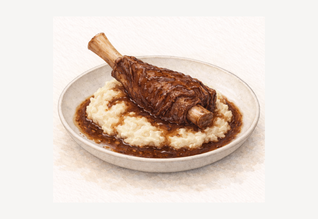 Guinness-Braised Lamb Shanks