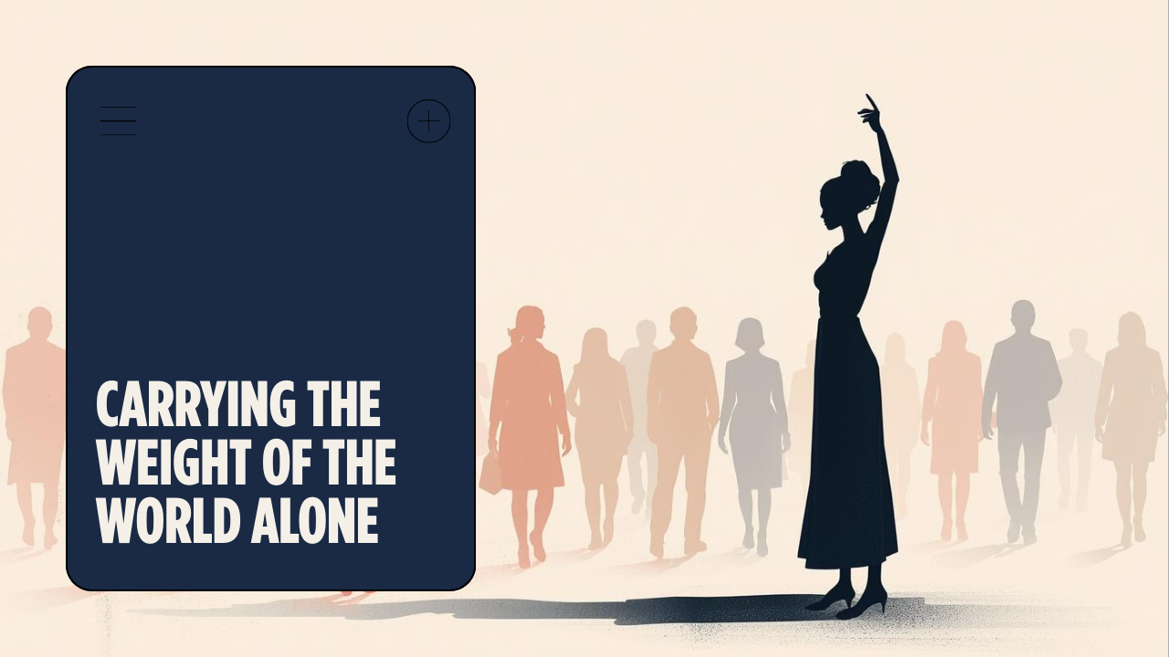 When you’re the strong one, who checks on you?