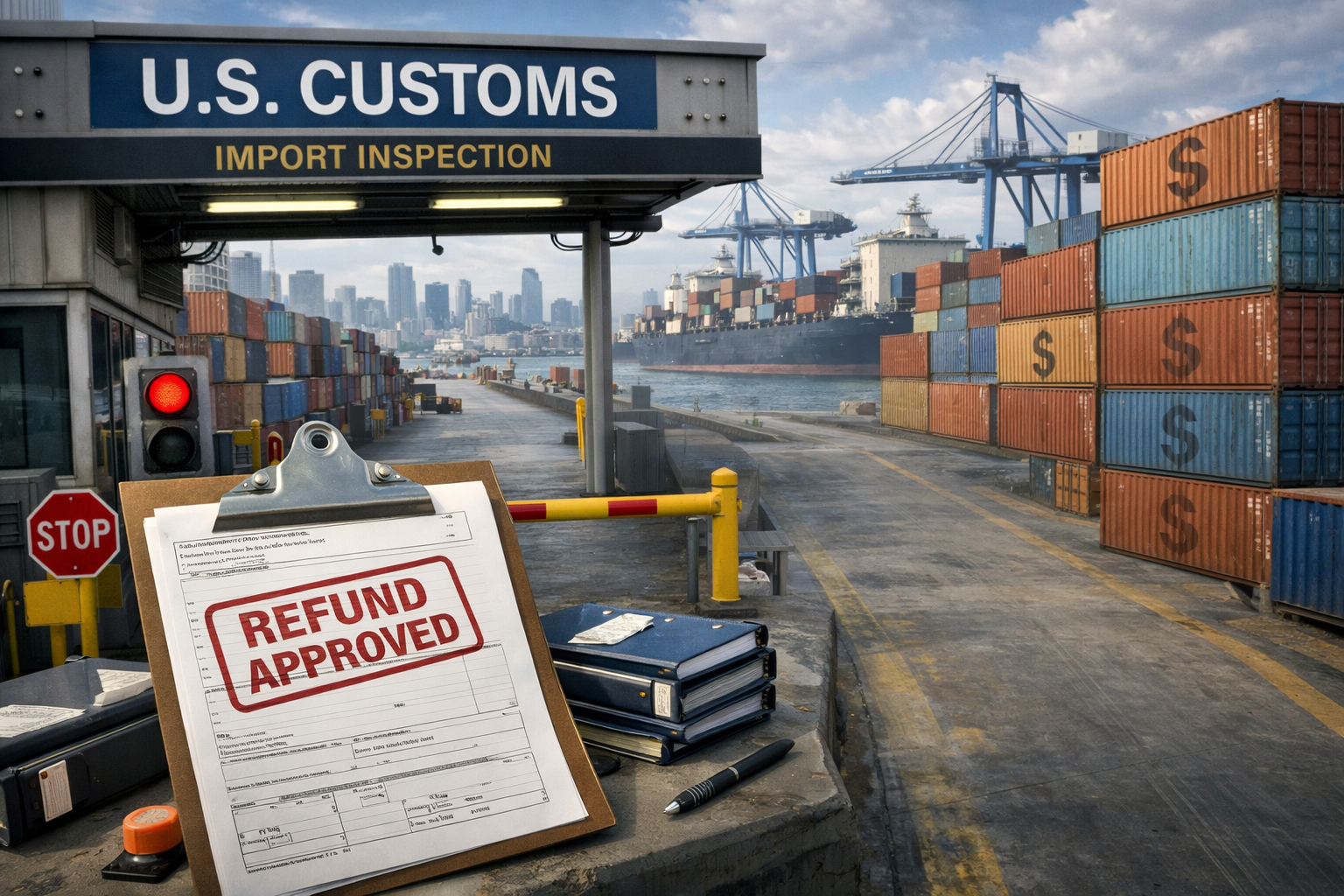 Dow Crashes 800 Points. Judge Orders Tariff Refund Payments