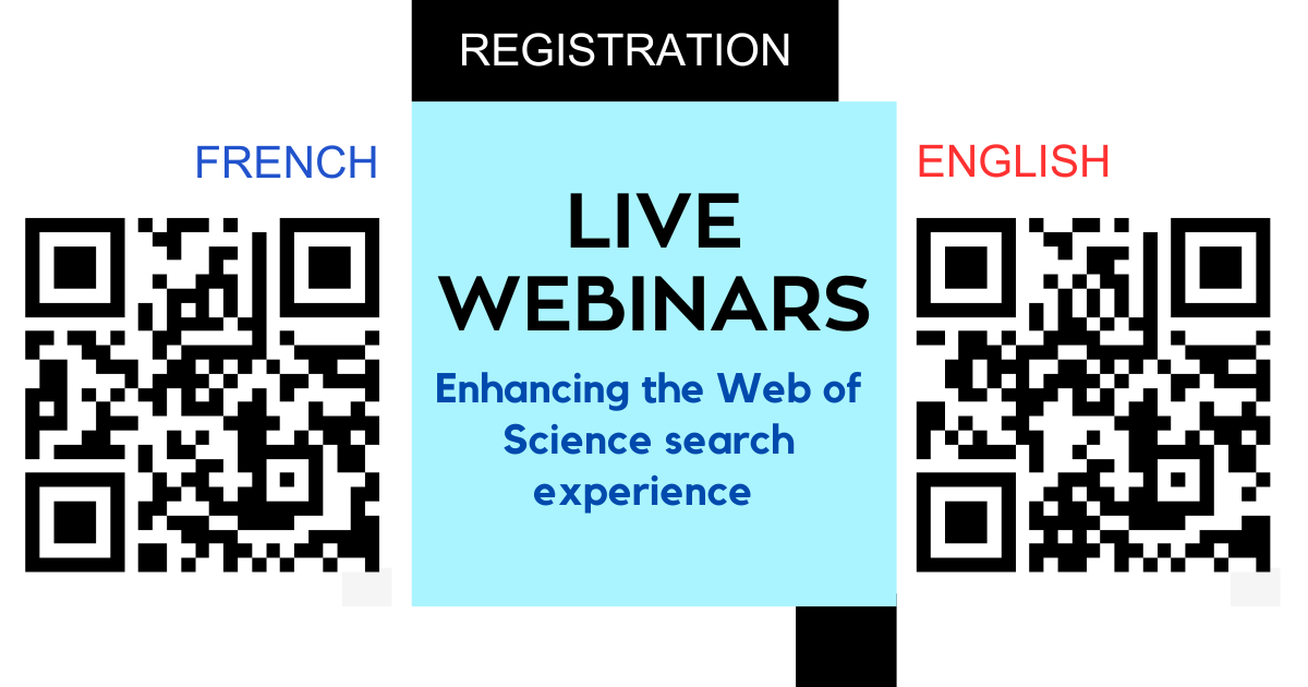 [Webinar with certificate] Enhancing the Web of Science search experience 