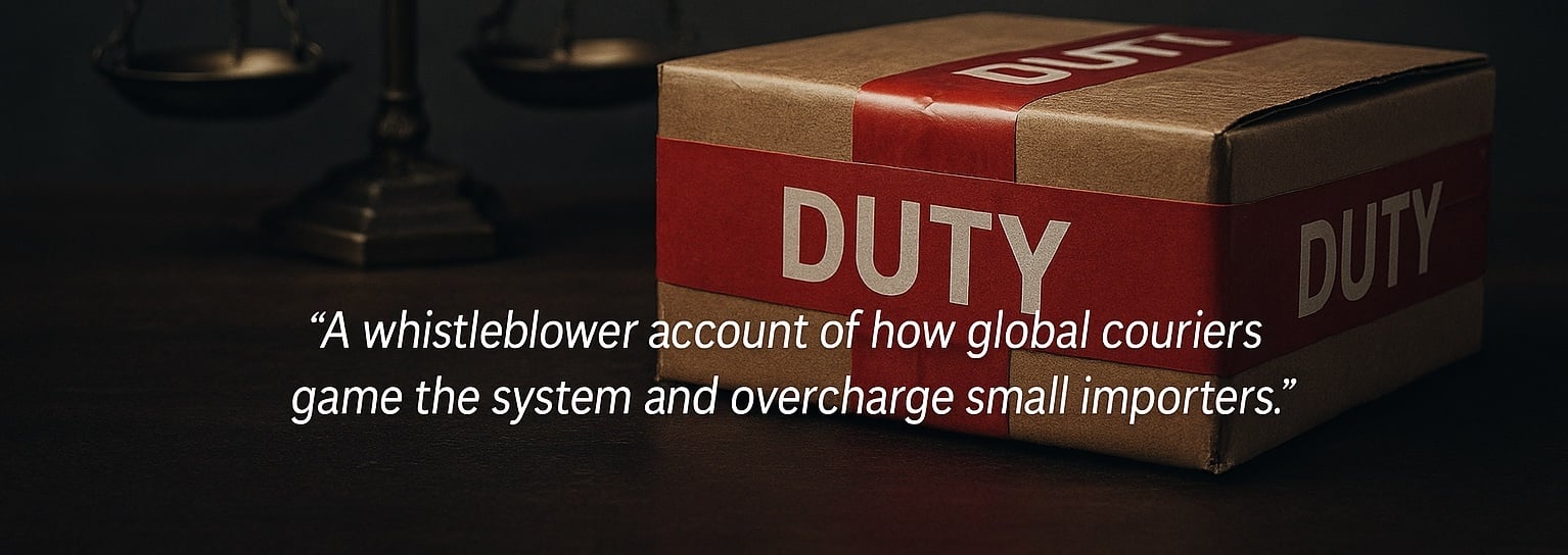 📦 When Duty Becomes a Racket: How DHL’s Practices Exploit Importers and Evade Accountability