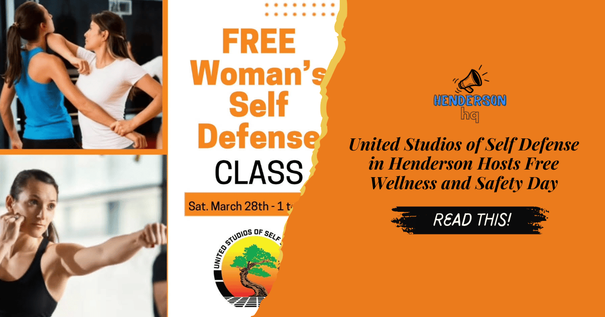 United Studios of Self Defense in Henderson Hosts Free Wellness and Safety Day