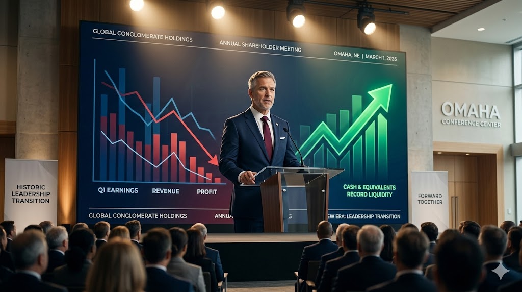 Berkshire Reports Profit Decline as New Era Begins