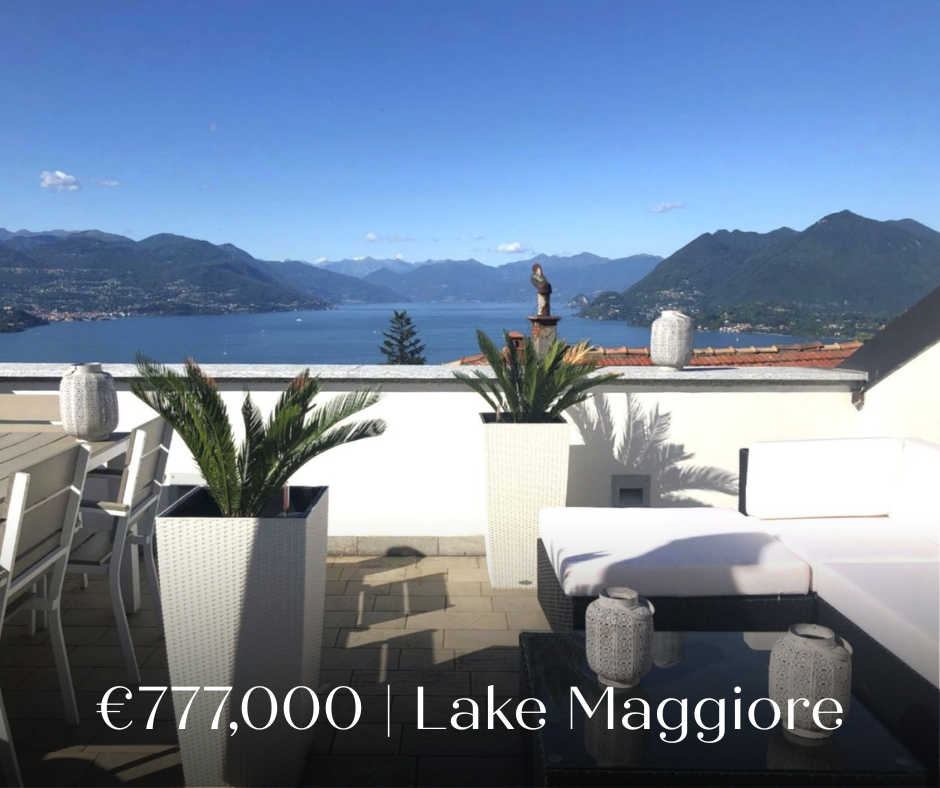 Lake Maggiore Hideaway of Stone, Light, and Views