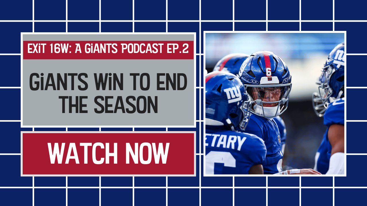 Giants Win against Dallas, End Season 4-13 | EP 2 (PODCAST)