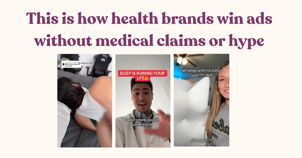 This is how to sell health products without medical claims (real examples inside)