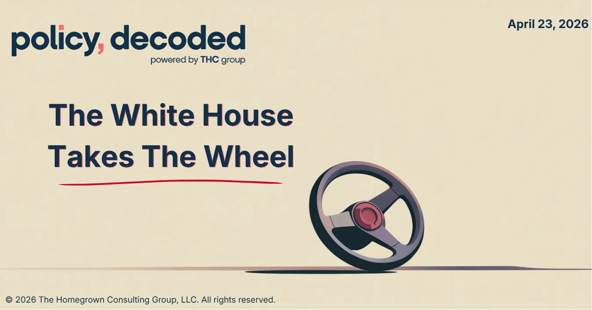 🏛️ The White House Takes Control Of Rescheduling As Virginia Forces Spanberger's Hand