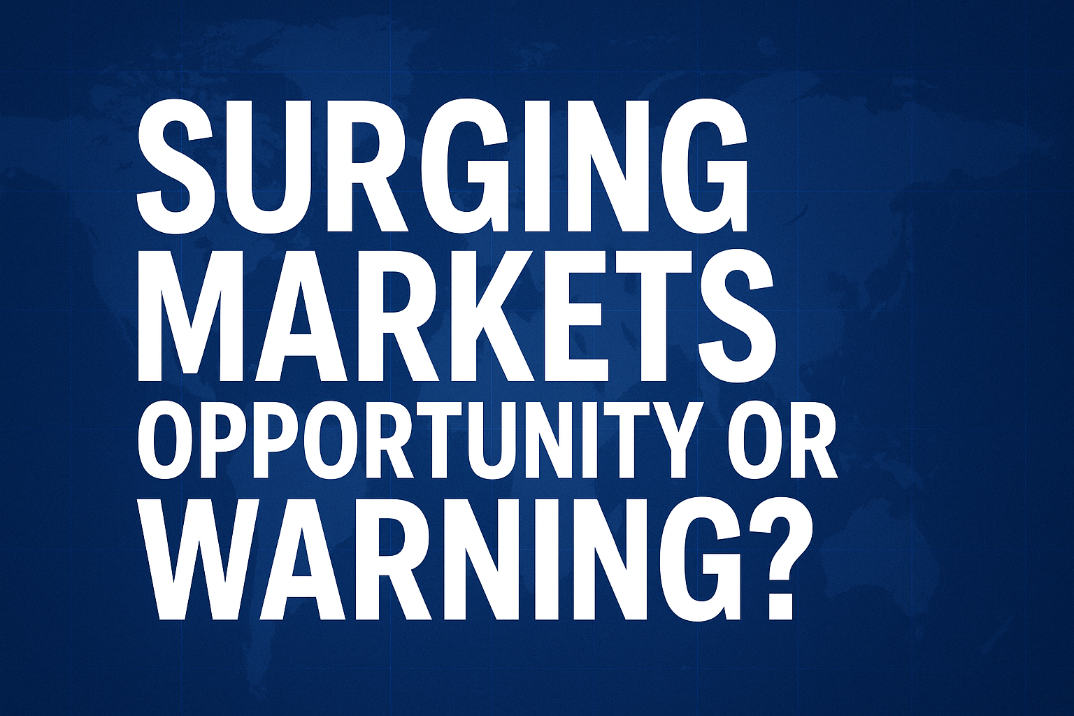 Euphoria or Danger? S&P 500 Near Records, Gold Hits $3,400 & Volatility Crashes