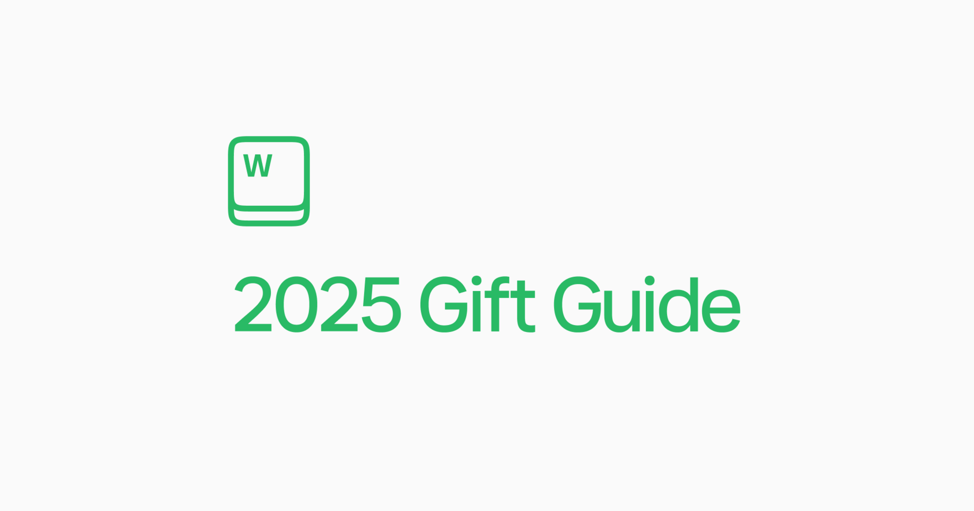 Workspaces 2025 Gift Guide