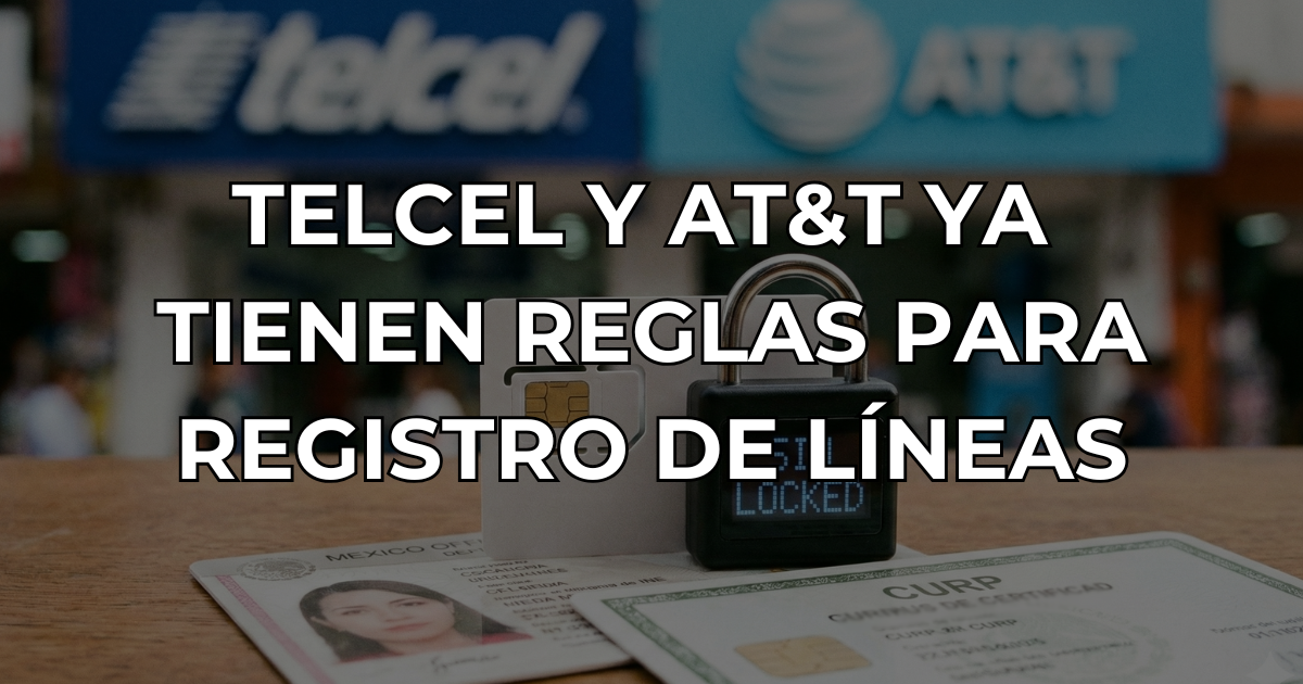 ☕ Telcel te pide selfie