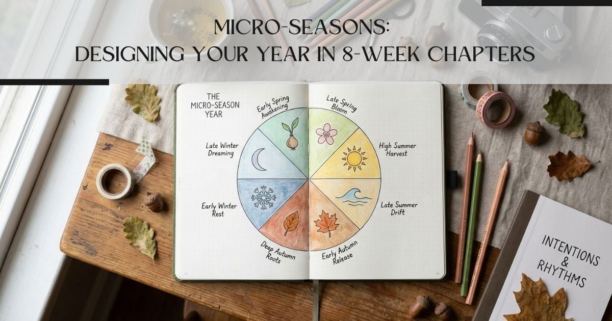 Micro-Seasons: Designing Your Year in 8-Week Chapters