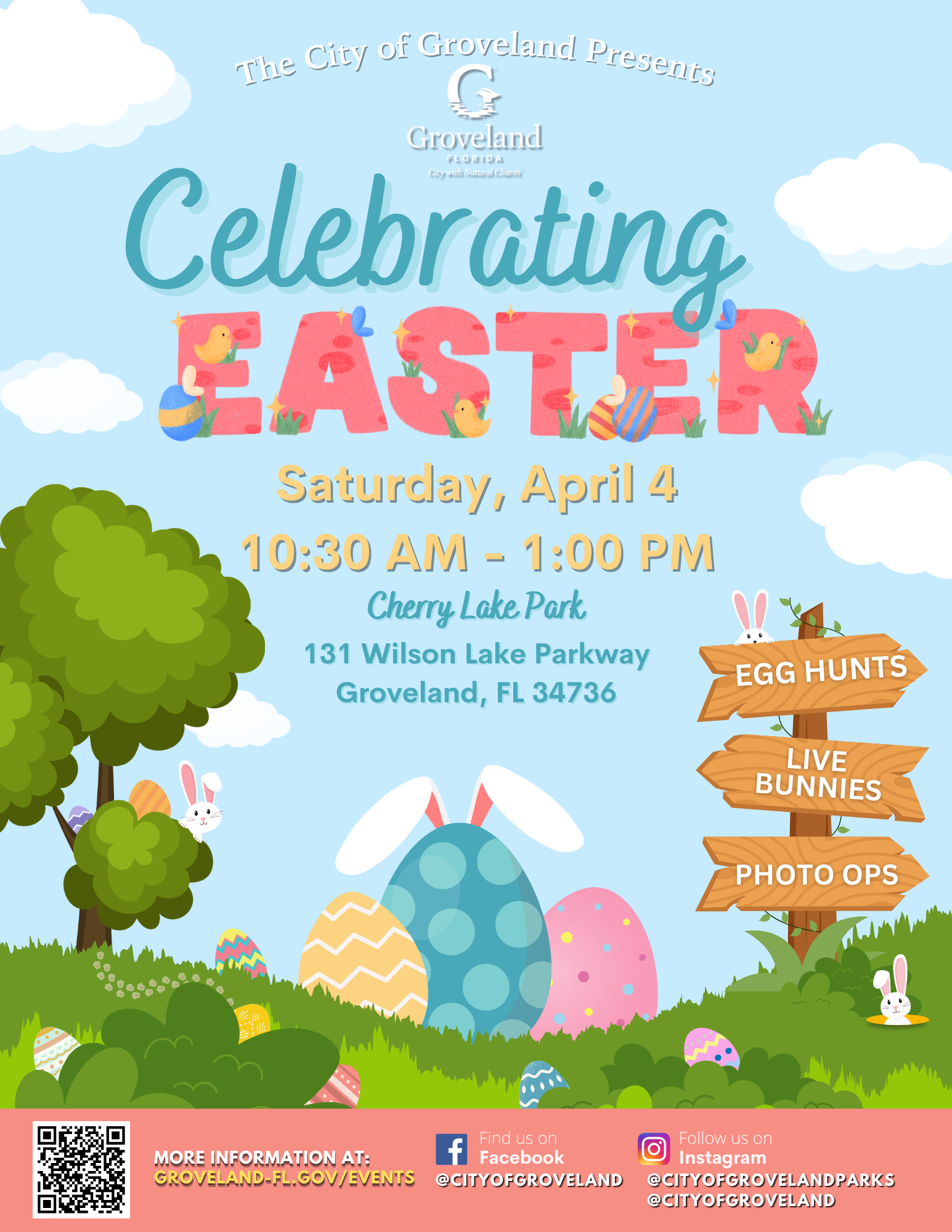 🟠 Easter Egg Hunts & Wood-Fired Pizza