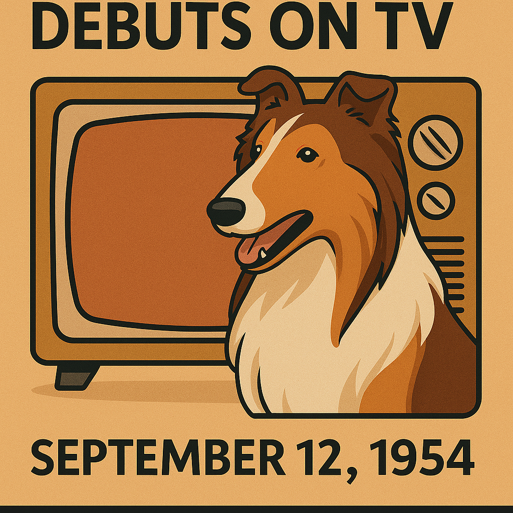 September 12, 1954 — 🐾 Lassie Makes Her TV Debut