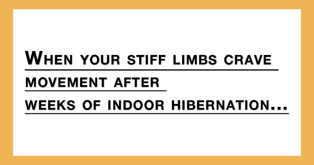 Tune into your body's spring thaw stirring beneath winter's rest. 