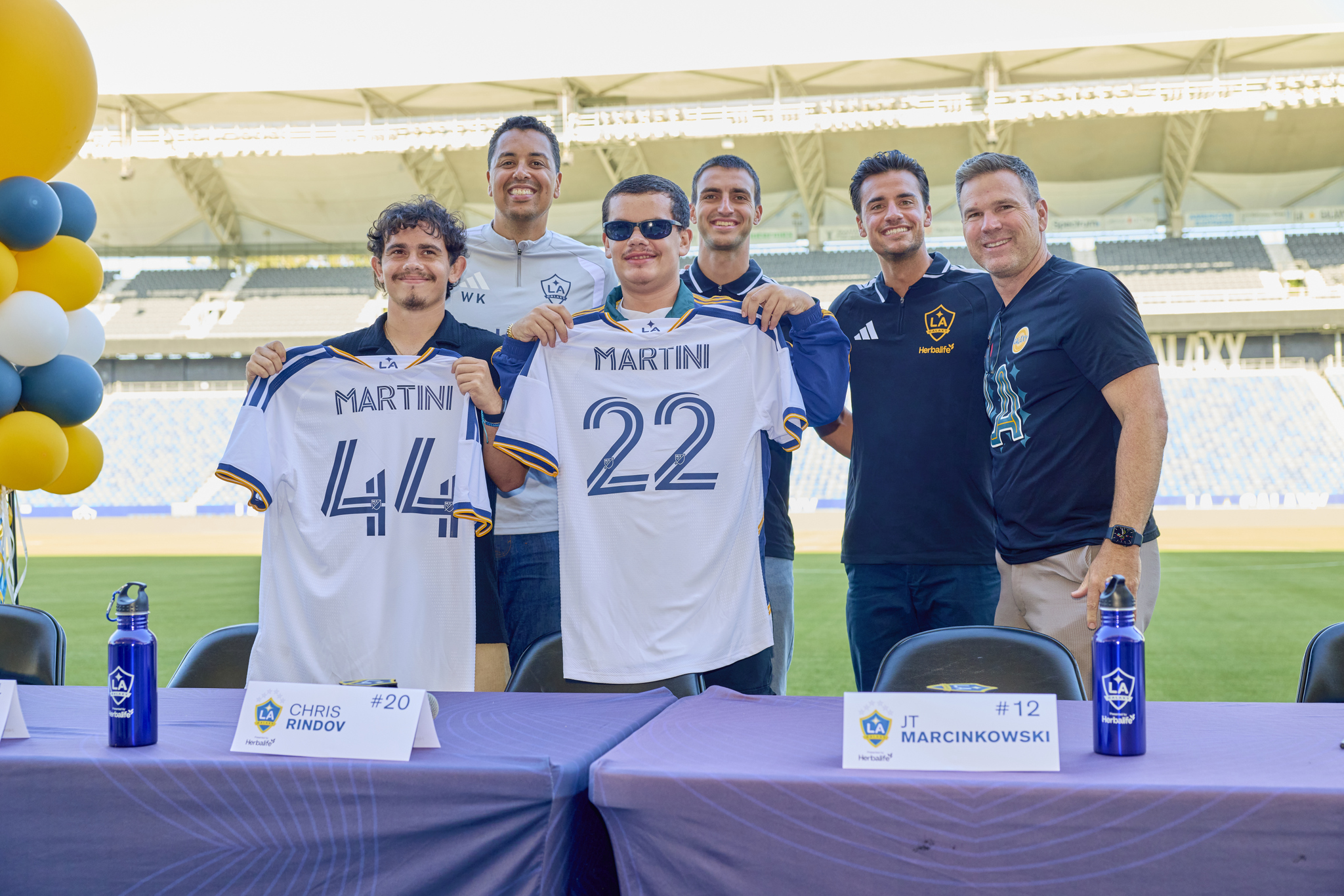 Palm Desert brothers both earn spots on LA Galaxy Special Olympics Unified Team