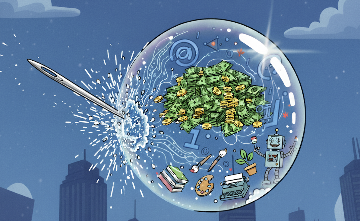 De AI-bubbel doorprikt