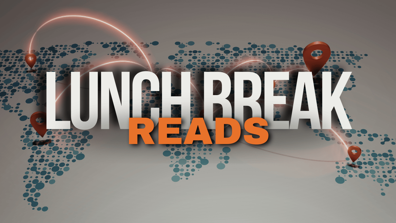 Lunch Break Reads: April 6, 2026