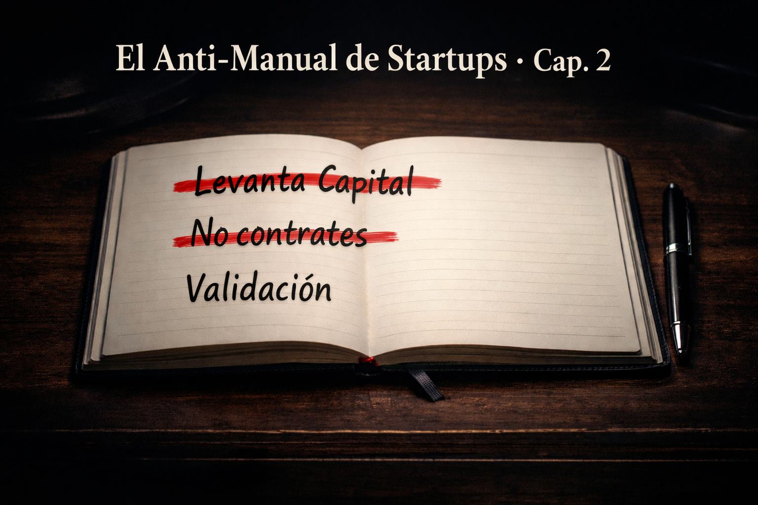 🦄 El Anti-Manual de Startup · Cap. 2