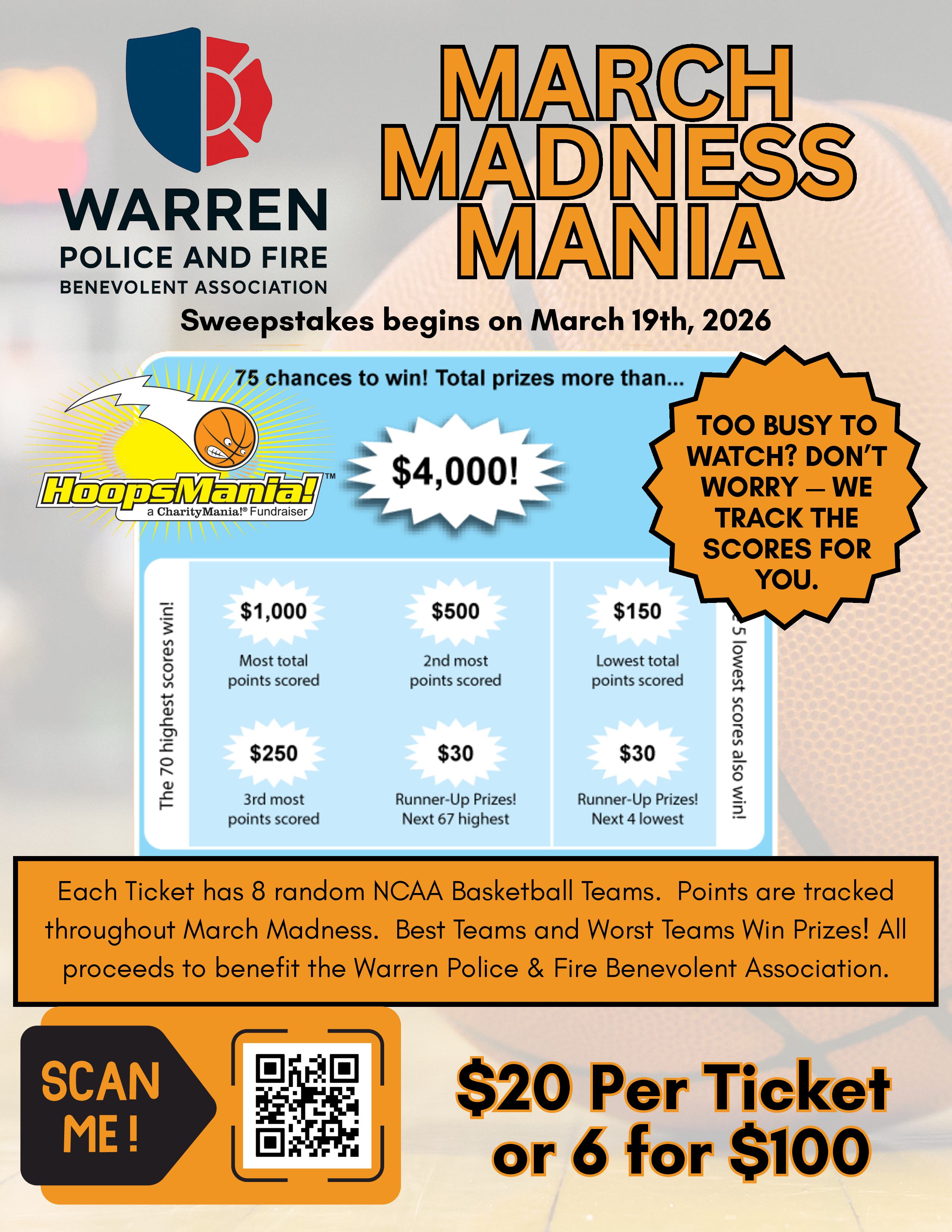 March Madness Fundraiser