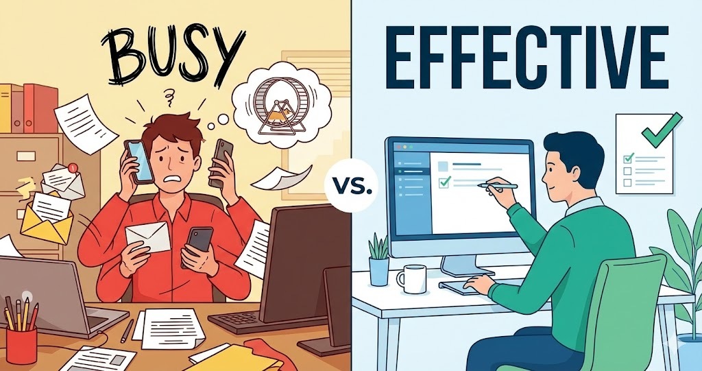 The Difference Between Busy and Effective