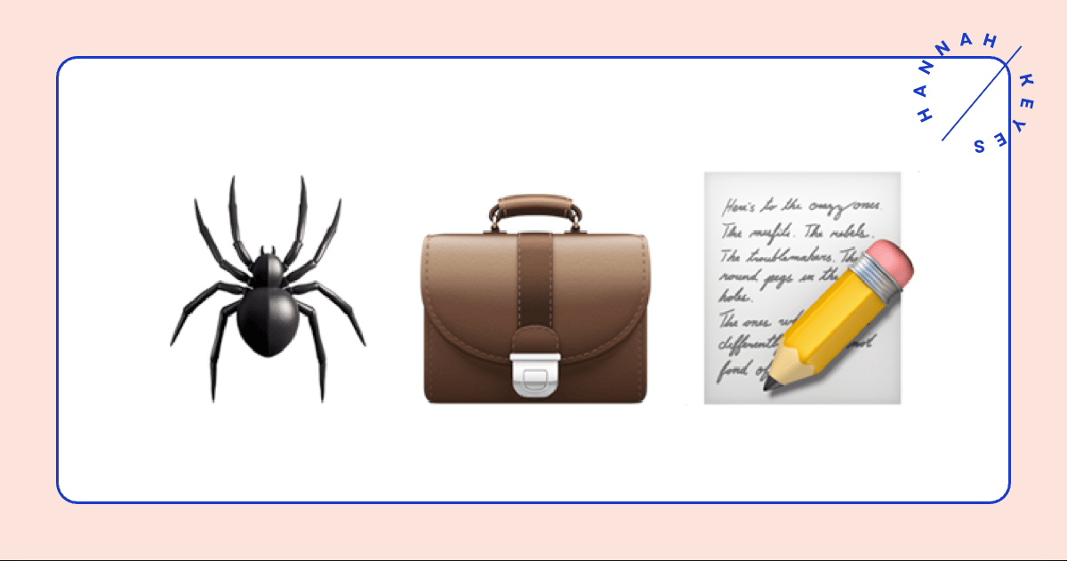 spider roommates, gargoyles in HR, and the making of your personal menu