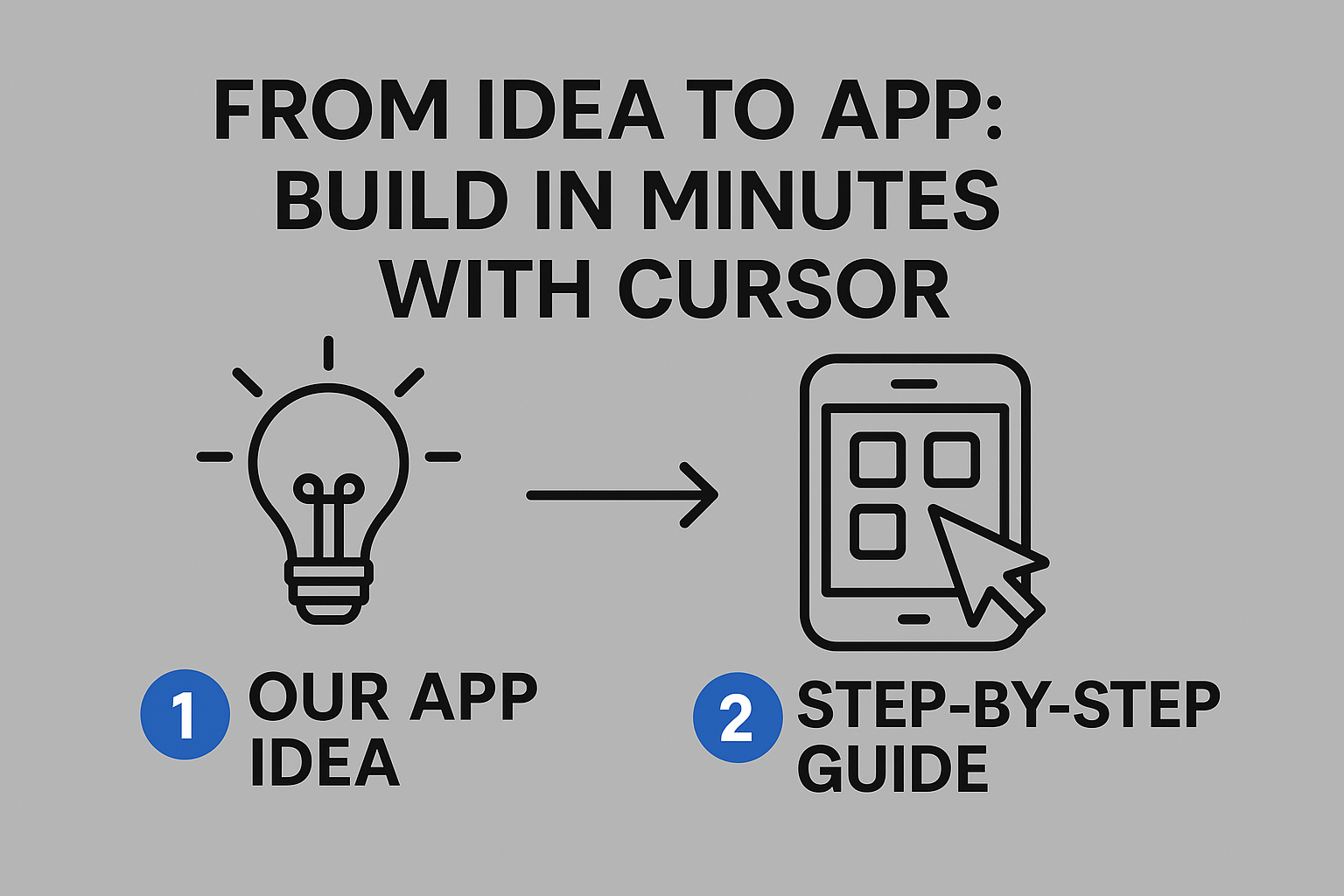 From Idea to App: Build in Minutes with Cursor